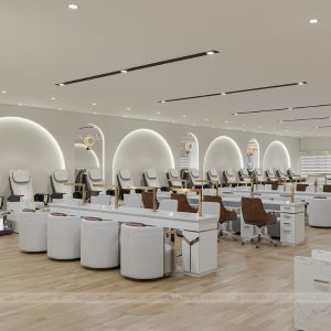 Belle Nail Lounge 2900 sqft New Build Project 11