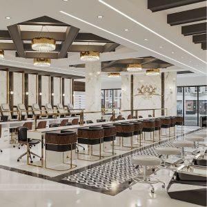 Clayton Nail Spa 2700 sqft New Build Project 12