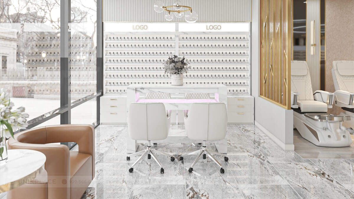 Hình Ảnh Dự Án 8 Pretty Nail Spa 2400 sqft Xây Mới 09