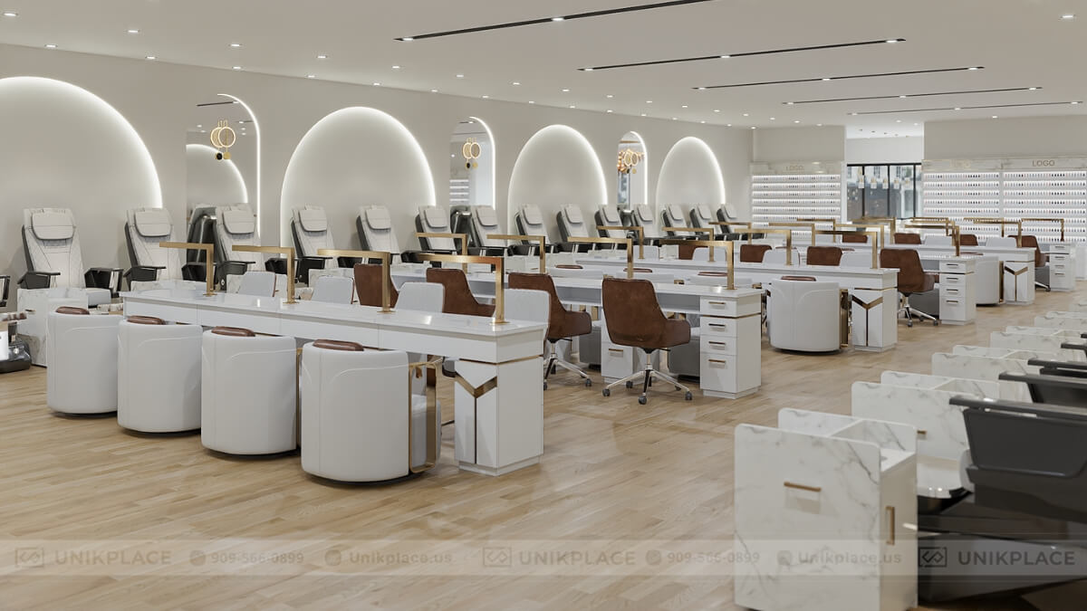 Images of Belle Nail Lounge 2900 sqft New Build Project 01