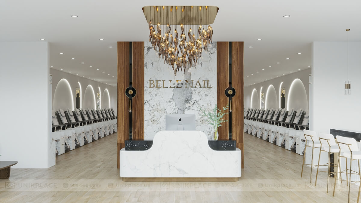 Images of Belle Nail Lounge 2900 sqft New Build Project 02