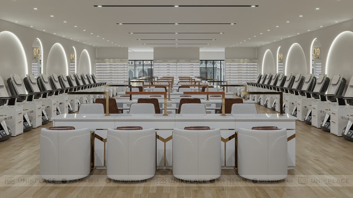 Images of Belle Nail Lounge 2900 sqft New Build Project 05