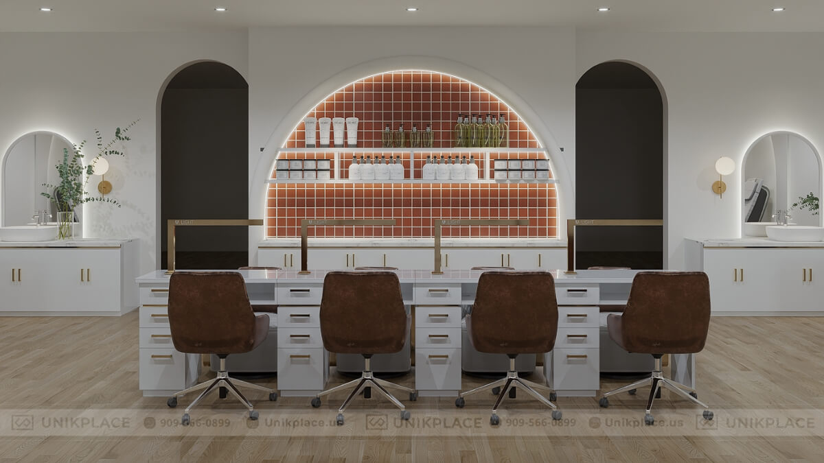 Images of Belle Nail Lounge 2900 sqft New Build Project 06