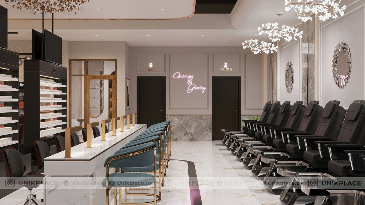 Images of Charming Nail Bar & Lash 3285 sqft New Build Project 01
