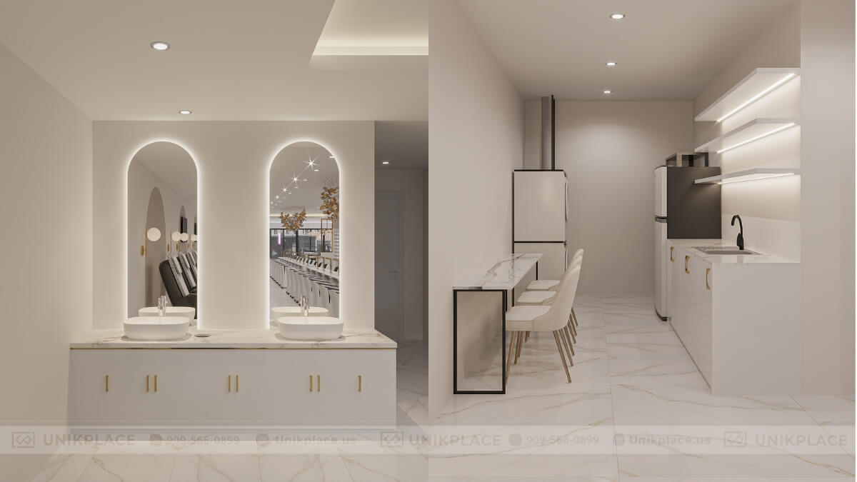 Images of Golden Nail Lounge 2500 sqft New Build Project 10