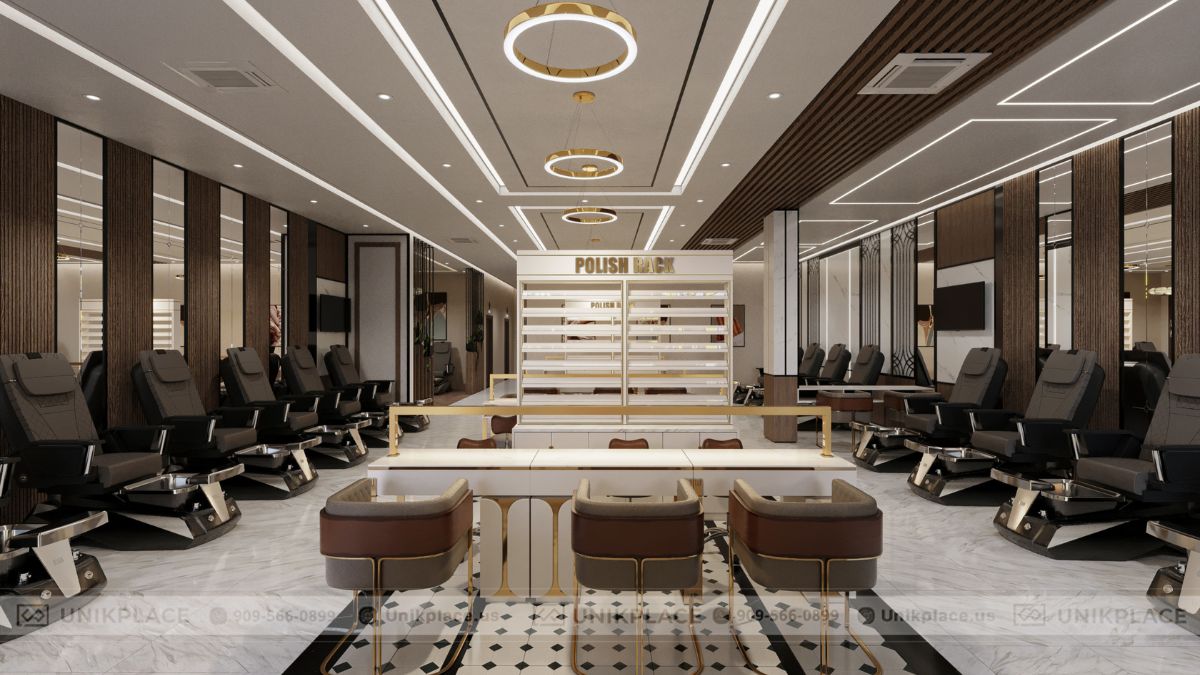 Images of Le Chic Nails Lounge 2600 sqft New Build Project 01