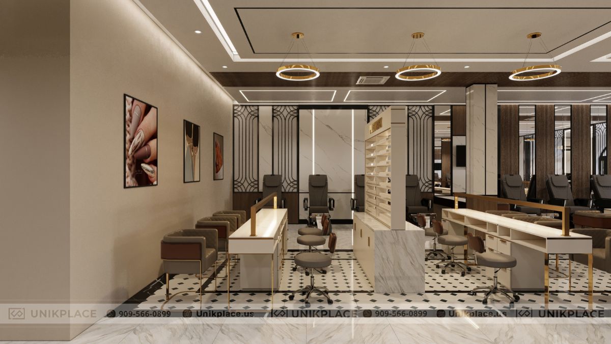Images of Le Chic Nails Lounge 2600 sqft New Build Project 03