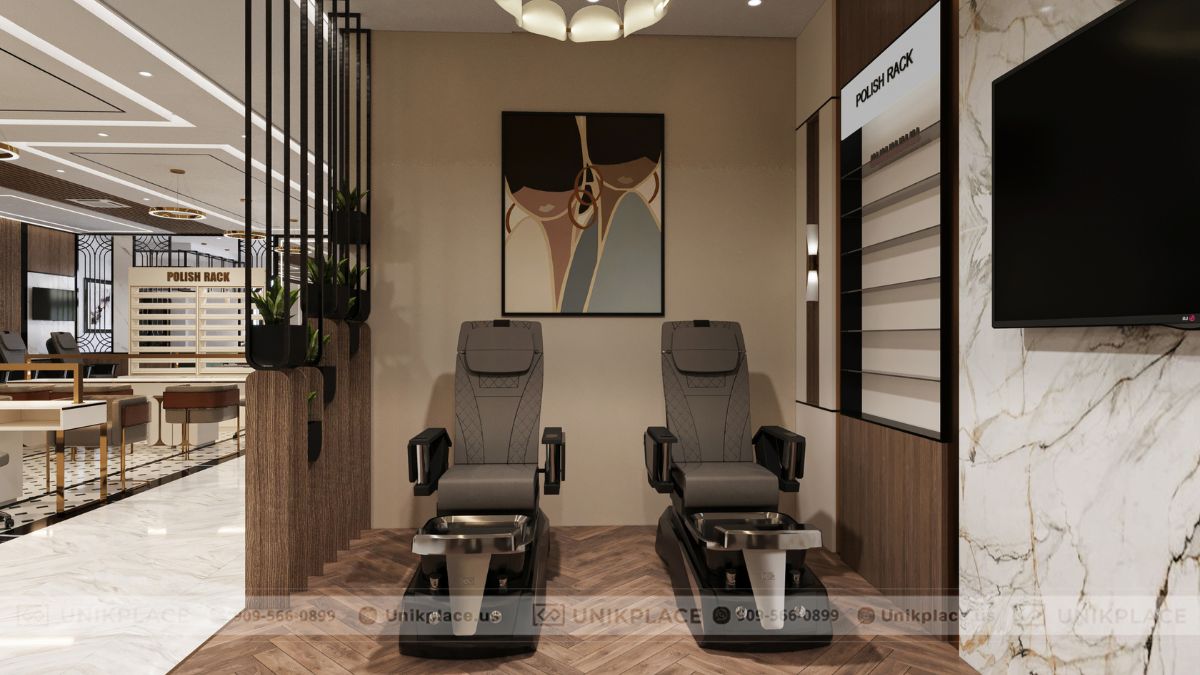 Images of Le Chic Nails Lounge 2600 sqft New Build Project 05