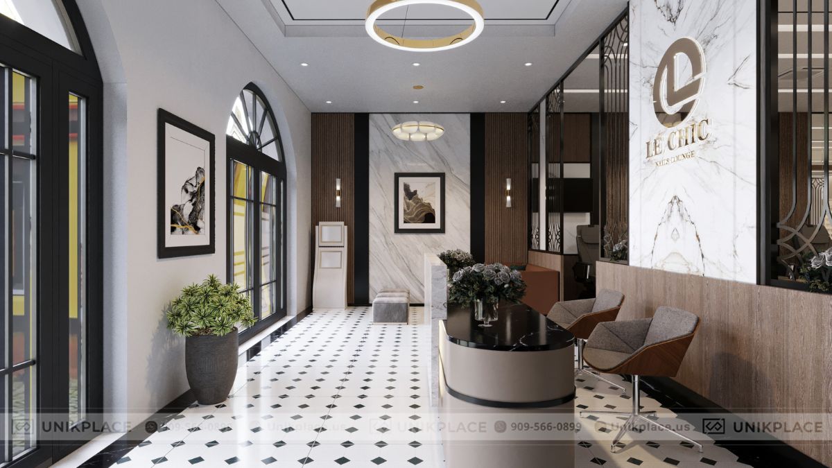 Images of Le Chic Nails Lounge 2600 sqft New Build Project 06