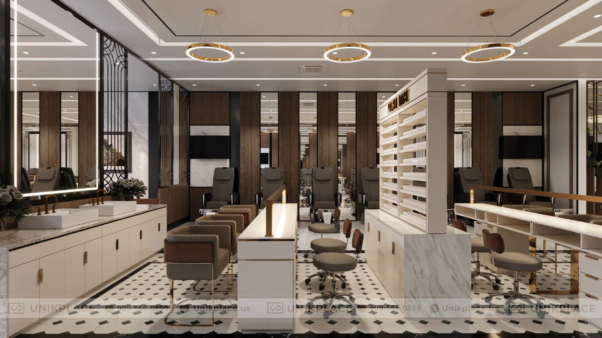Images of Le Chic Nails Lounge 2600 sqft New Build Project 07