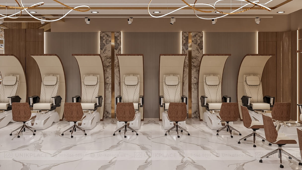 Images of Luxury Nails & Skin Care 3000 sqft New Build Project 09