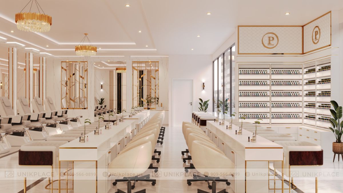 Images of Pallazio Nails Lounge 4050 sqft New Build Project 07