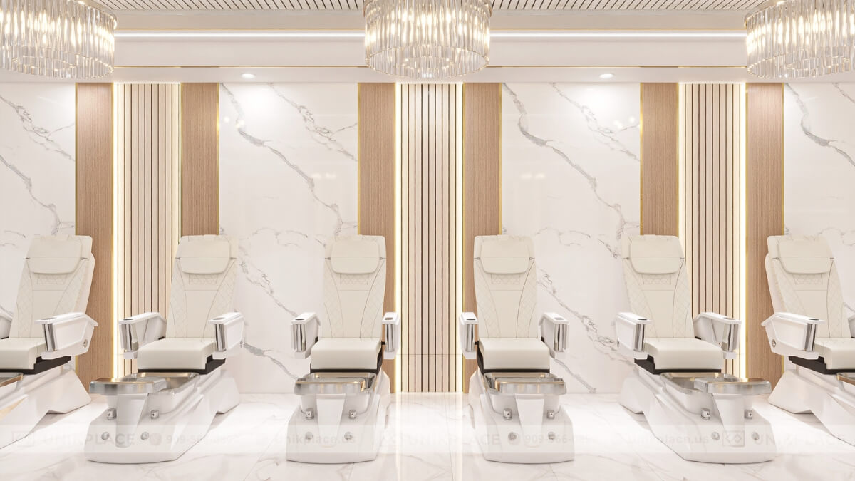 Hình Ảnh Dự Án Park City Nail Lounge 2900 sqft Xây Mới 03