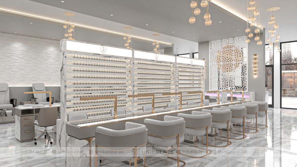 Images of Silky Nails & Spa 2500 sqft New Build Project 06