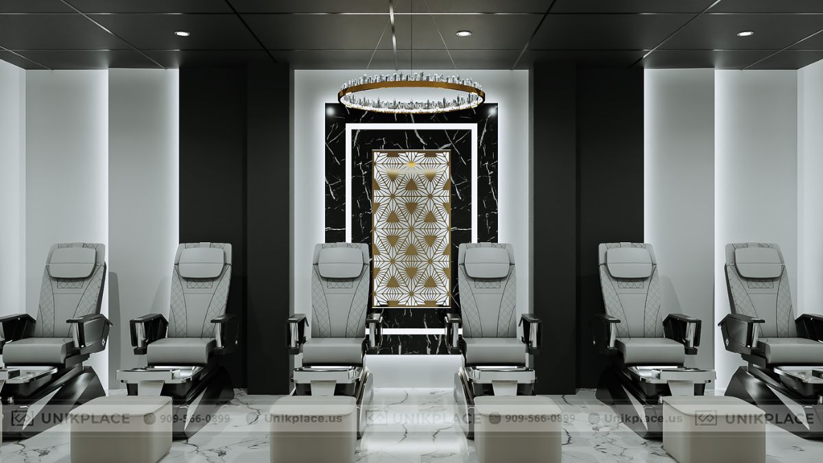 Hình Ảnh Dự Án Studio Nails 4500 sqft Xây Mới 02