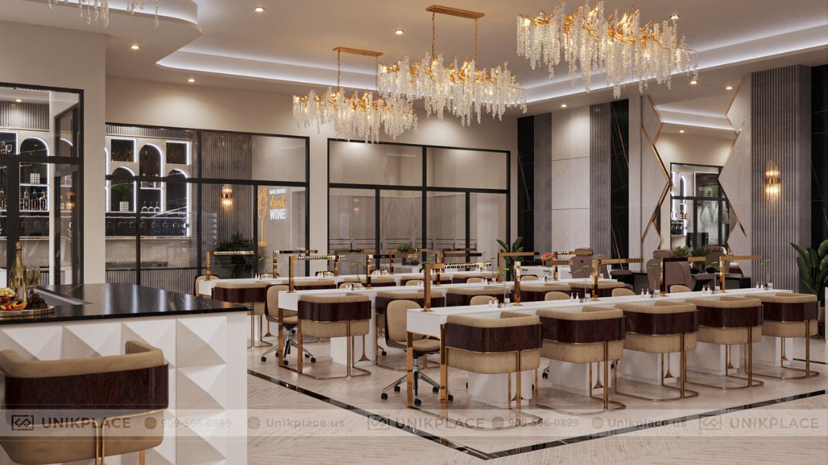 Images of The Modern Nail Bar 3500 sqft New Build Project 05
