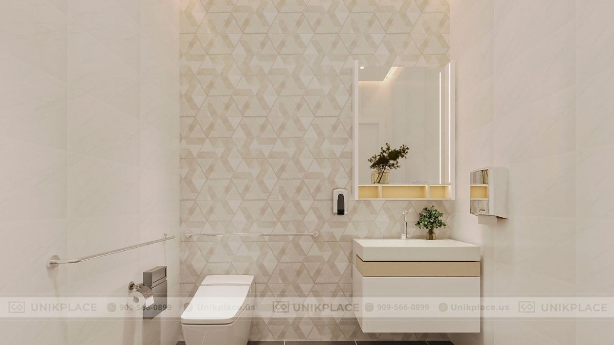 Hình Ảnh Dự Án Velvet Nail Bar 2700 sqft Xây Mới 01