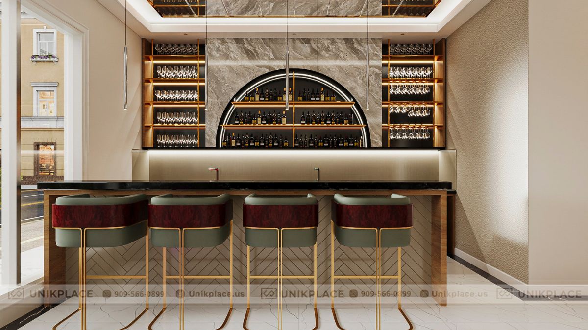 Hình Ảnh Dự Án Velvet Nail Bar 2700 sqft Xây Mới 09