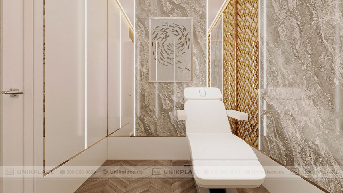 Hình Ảnh Dự Án Velvet Nail Bar 2700 sqft Xây Mới 10