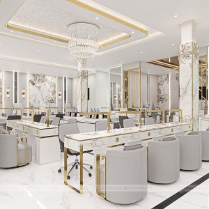 LEHI Nail & Spa 3000 sqft New Build Project 10