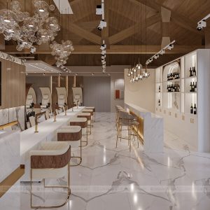 Luxury Nails & Skin Care 3000 sqft New Build Project 06