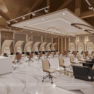 Luxury Nails & Skin Care 3000 sqft New Build Project 09