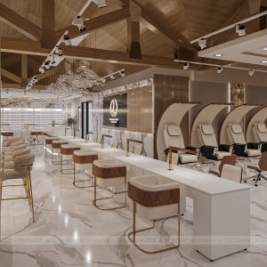 Luxury Nails & Skin Care 3000 sqft New Build Project 10