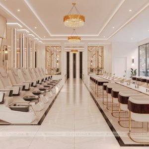 Pallazio Nails Lounge 4050 sqft New Build Project 06