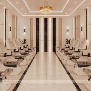Pallazio Nails Lounge 4050 sqft New Build Project 10