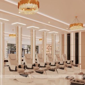 Pallazio Nails Lounge 4050 sqft New Build Project 12