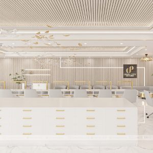 Dự Án Park City Nail Lounge 2900 sqft Xây Mới 03