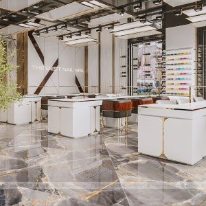 The Best Nail Bar 3780 sqft New Build Project 09