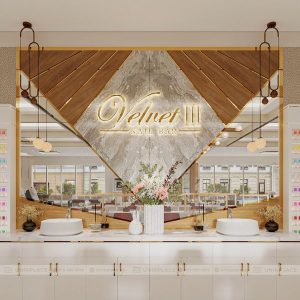 Velvet Nail Bar 2700 sqft New Build Project 05