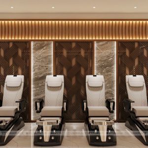 Velvet Nail Bar 2700 sqft New Build Project 07