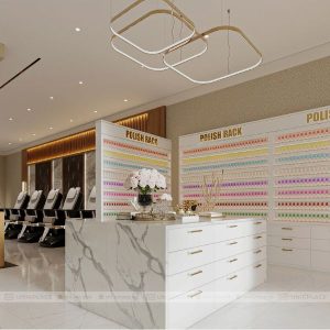 Velvet Nail Bar 2700 sqft New Build Project 13