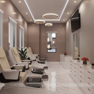 Dự Án Bloom | Beauty Lounge | 3000 sqft | Xây Mới 10