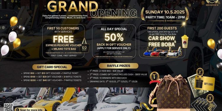 Grand Opening Milano Broadview: Nhận Ngay Quà Tặng Free, Ưu Đãi Hấp Dẫn & Quay Số Trúng Thưởng | UnikPlace