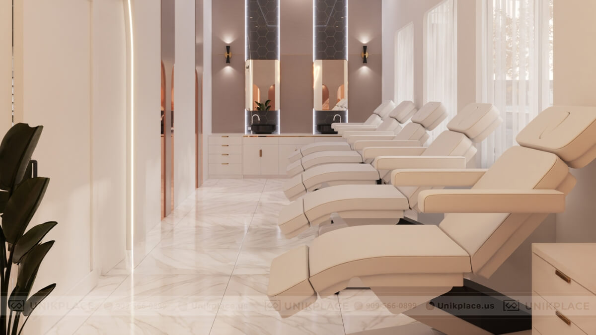 Hình Ảnh Dự Án Bloom | Beauty Lounge | 3000 sqft | Xây Mới 09