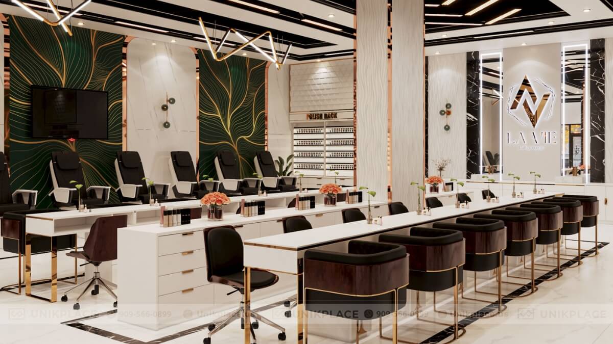 Images of La Vie Nails Lounge 2610 sqft New Build Project 01