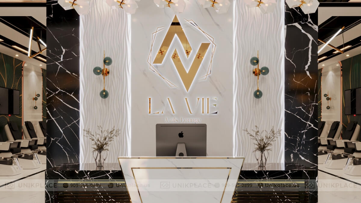 Images of La Vie Nails Lounge 2610 sqft New Build Project 02