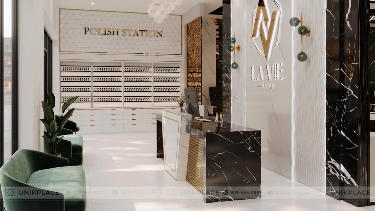 Images of La Vie Nails Lounge 2610 sqft New Build Project 03