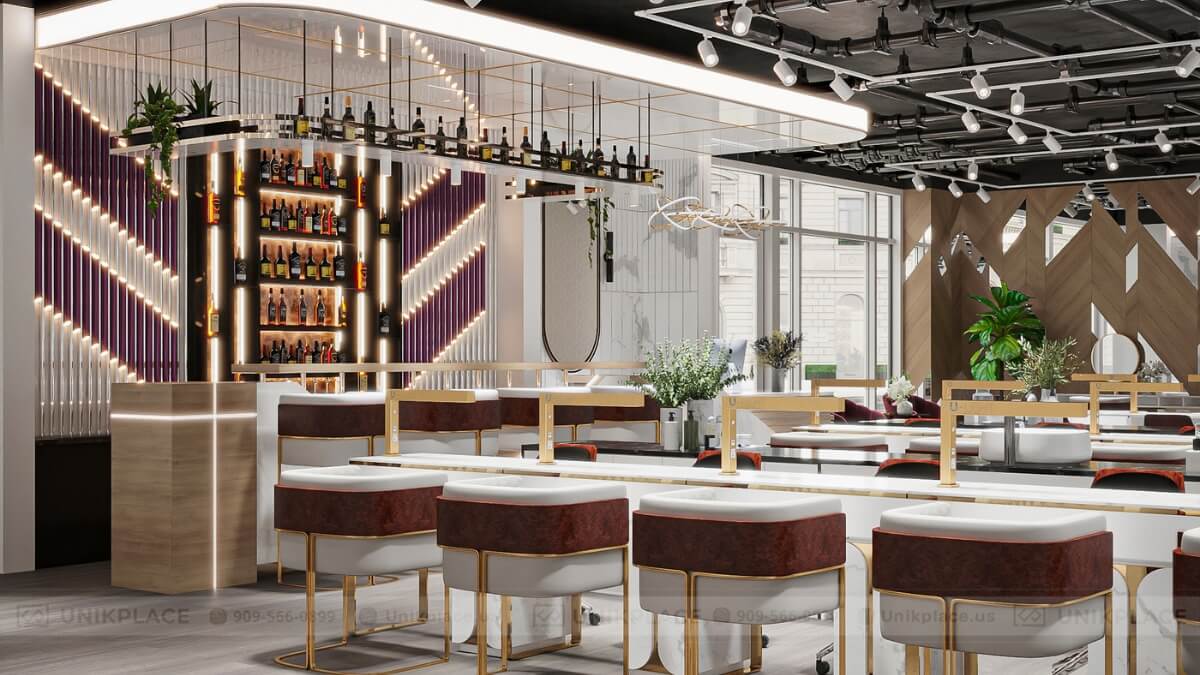 Images of The Pelham Nail& Bar 3600 sqft New Build Project 05
