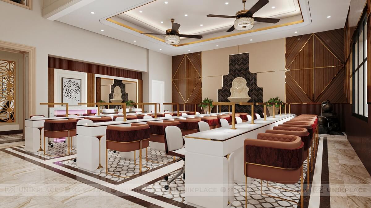 Hình Ảnh Dự Án Timberline Nails & Spa 5850 sqft Xây Mới 05