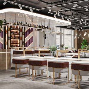 The Pelham Nail& Bar 3600 sqft New Build Project 06
