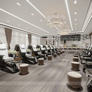 The Pelham Nail& Bar 3600 sqft New Build Project 12