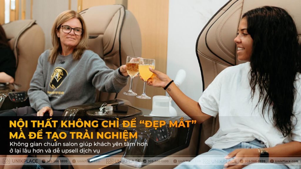 Nail Salon Interior Design: Layout, Furniture Selection & Lighting That Meets Salon Standards | UnikPlace