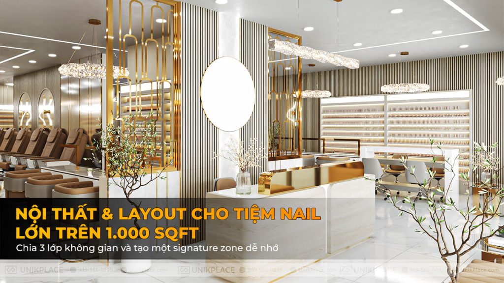 Interior & Layout for Large Salons (over 1,000 sqft)