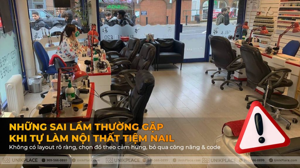 Common Mistakes in DIY Nail Salon Interiors